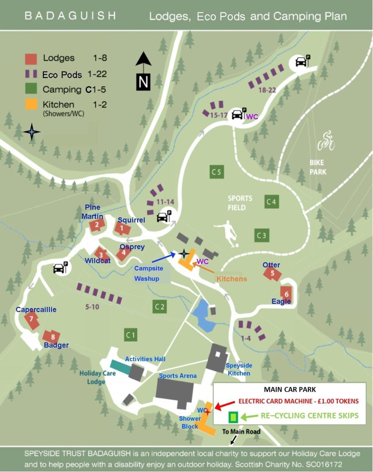 Campingplatz Badaguish Forest And Pods Aviemore